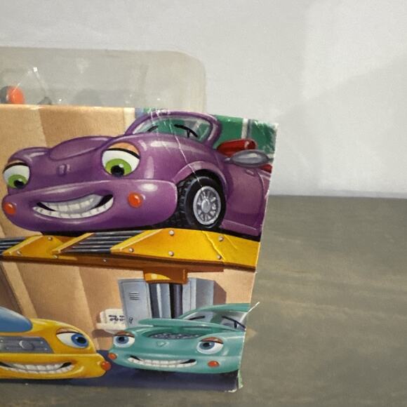 Chevron Cars 2001 Collectible Trevor Tow Truck Vehicle Yellow Blue NEW IN BOX - Picture 7 of 15